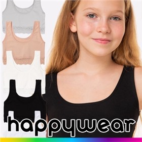 Нижнее белье для девочек: трусики, маечки, бюстики, термобелье и др. Happywear