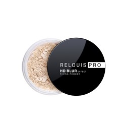 RELOUIS Пудра фиксирующая с эффектом блюра PRO HD blur effect fixing powder тон:01 Relouis